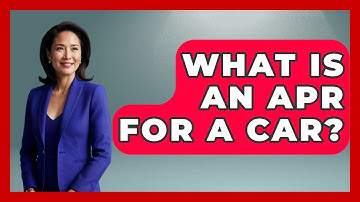 What Is An APR For A Car? - Car Performance Pros