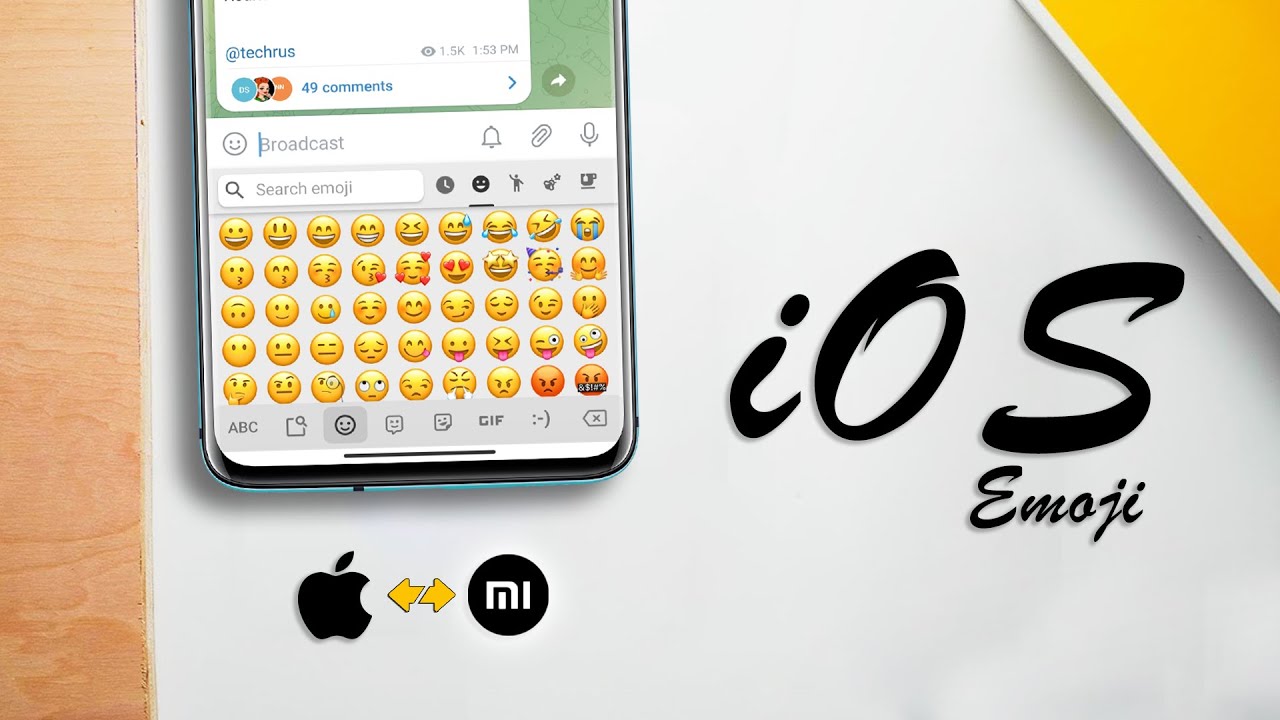How to get iPhone emoji in Xiaomi ? Install Apple emojis on HyperOS ️‍🔥