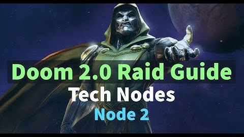 Doom 2 Raid Guide | Tech Node 2 | Dark Dimension 5 Teal Gear | Marvel Strike Force - Free to Play