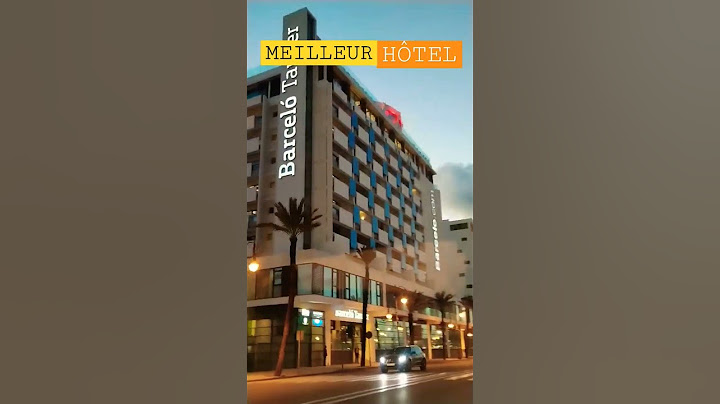 lun des plus beaux hôtel de tanger