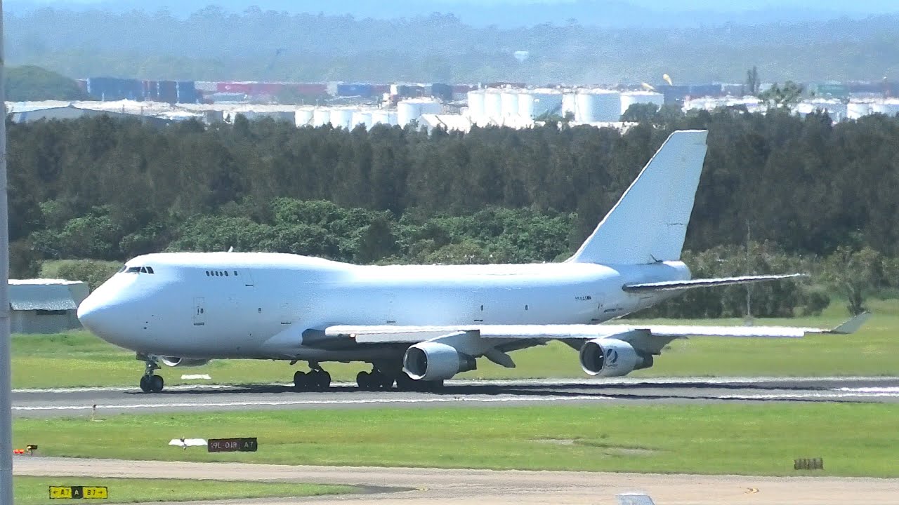 Brisbane Airport Planespotting | Terra Avia 747-400F and more!