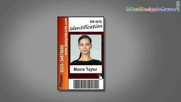 Understand how to create and print ID cards using DRPU ID card design software