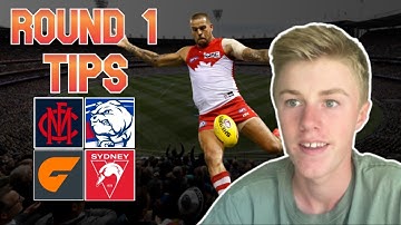 ROUND 1 AFL TIPS - 2022 AFL PREMIERSHIP SEASON