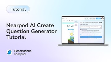 Nearpod AI Create Question Generator tutorial | Generate quiz questions instantly