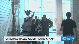 "Christmas in Clearwater" is being filmed at the Clearwater Marine Aquarium