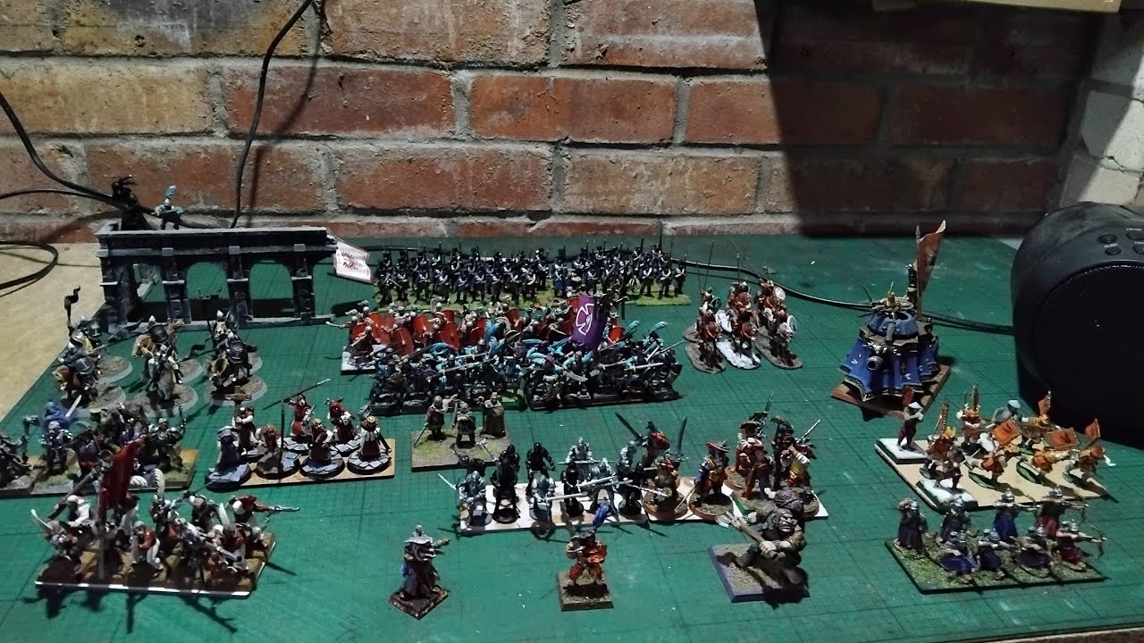 The Kingdom of Men. Kings of War army. Showcase.