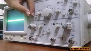 EQUIPMENT FAMILIARIZATION: FUNCTION GENERATOR AND OSCILLOSCOPE