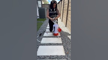 Landscaping Hack: Mulch Glue! #diyhomeprojects #diy