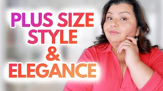 Become that stylish & classy plus size woman once and for all.