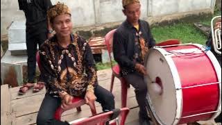 Tanjidor pedamaran// Acara terakhir setelah berarak petang!! Penganten makan telok