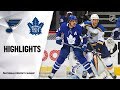 Blues @ Maple Leafs 10/7/19 Highlights