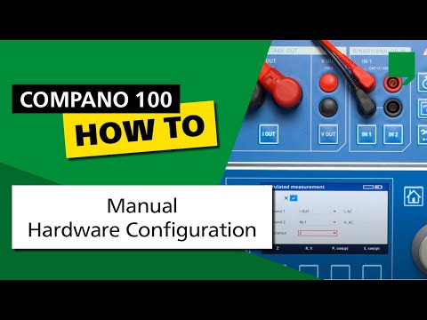 COMPANO 100 Manual - Hardware Configuration