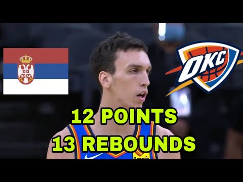 Aleksej Pokusevski DOUBLE-DOUBLE AMAZING PERFORMANCE vs Chicago Bulls! 12 POINTS - 13 REBOUNDS!