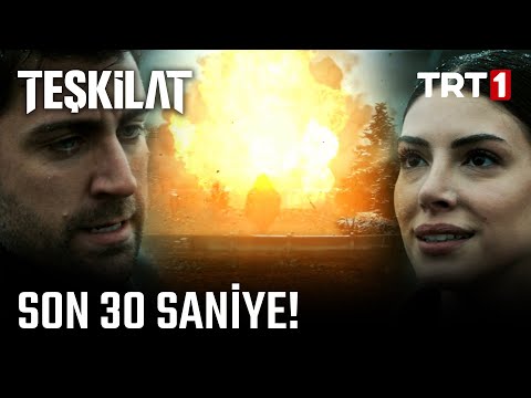 Bombanın Bırakıldığı Yerde Olan Serdar Ve Zehra... - Teşkilat 28. Bölüm