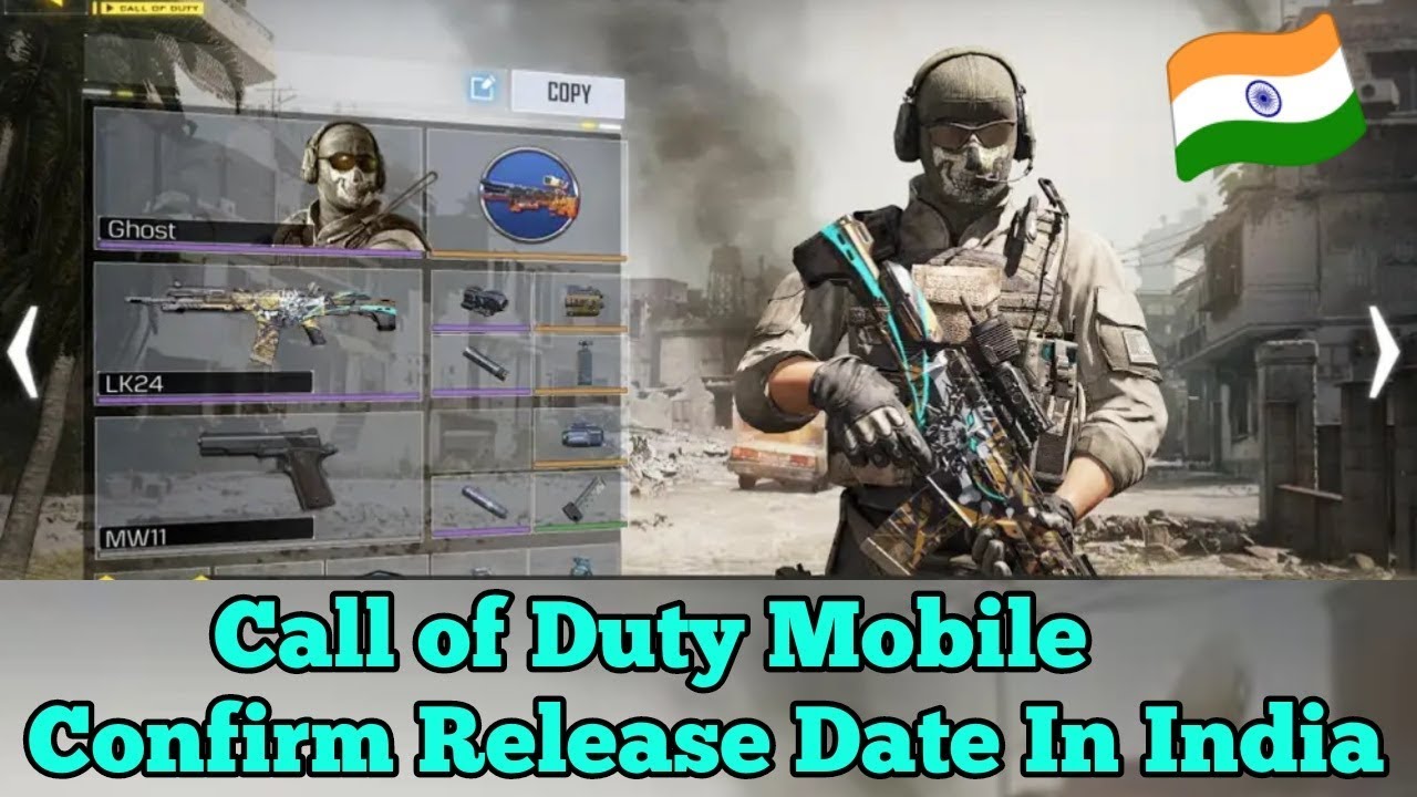 Call of Duty Mobile Confirm Release Date In India - 