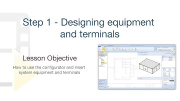 Edificius-MEP Tutorial - Step 1 - Designing equipment and terminals - ACCA software
