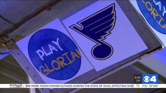 Laura Branigan on X: WHAT is this???🤔”Play Gloria” is NOT a Bruins  thing🙄it's a @StLouisBlues thing!💙💛🎶 Try again! #LetsGoBlues  #PlayGloria #LauraBranigan #Gloria ~ Kathy, Other Half Enter