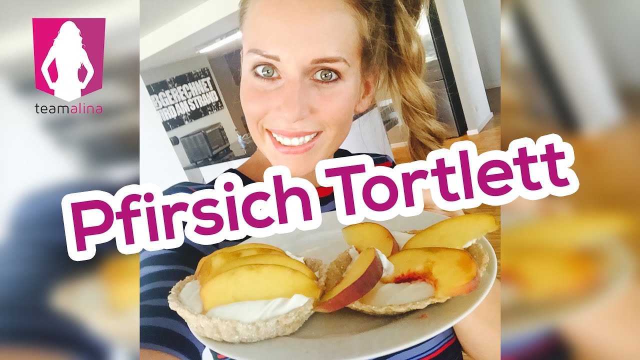 Pfirsich Tortletts | Kochen mit Alina | www.size-zero.de - YouTube