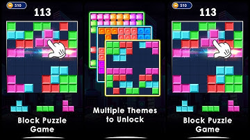Block Puzzle Combo Blast Game Gameplay Android Mobile