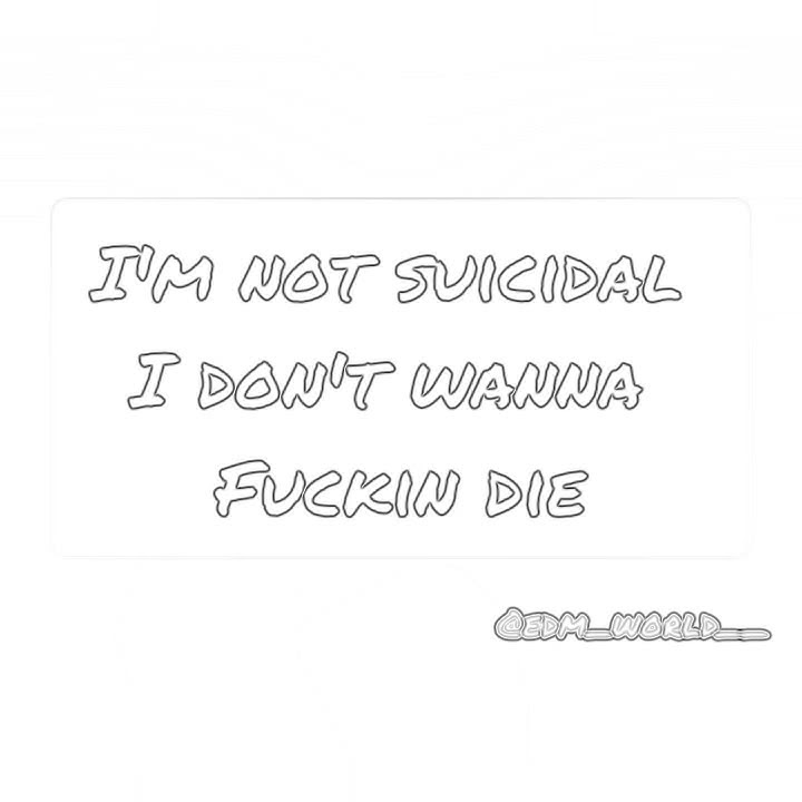 Suicidal thoughts || lyrical video