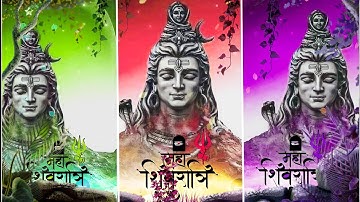 Mahashivratri status Editing Kinemaster 2022 || Bholenath Special status video editing Kinemaster