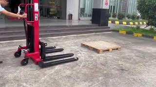 The Manual Stacker – Perfect for Any Warehouse or Manufacturing Environment! by NIULI Machinery 849 views 11 months ago 1 minute, 43 seconds