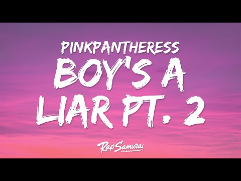 PinkPantheress Ice Spice Boy S A Liar Pt 2 Lyrics