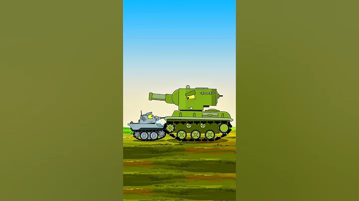 Who Will Win This Epic Tank Battle? #shorts #homeanimations #cartoon #animation #мультик #tank
