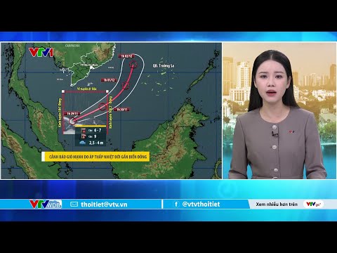 Dự Báo Thời Tiết 5h30 29 11 2025 Hôm Nay áp Thấp Nhiệt đới Vào Biển Đông VTVWDB