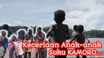 KECERIAAN ANAK-ANAK KAMORO TIMIKA
