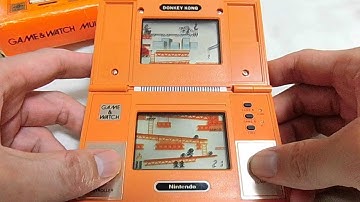 13377 Nintendo Game & Watch Multi Screen Donkey Kong DK-52 1982