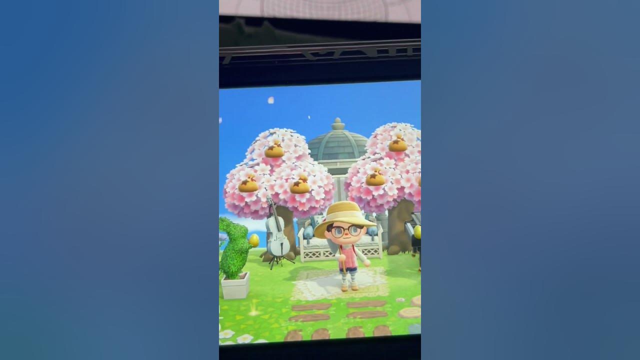 Easter art Plus ACNH Gazebo Garden! acnh animalcrossing easter 