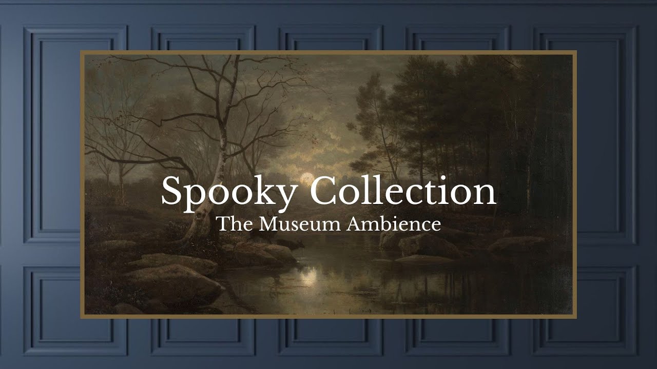 Halloween Ambience • Landscape • Vintage Art for TV • 2 hours of HD painting • Spooky Collection