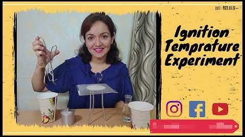 IGNITION TEMPERATURE IPAPER CUP EXPERIMENT l COMBUSTION AND FLAMES l LEARN SCIENCE WITH NEHA