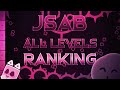 EVERY Just Shapes and Beats Level RANKED (Top 48)