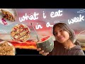 what i eat in a week *lazy and realistic*