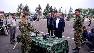 Градоначелник Лознице посетио касарну у Клупцима: Отворени дани Војске Србије