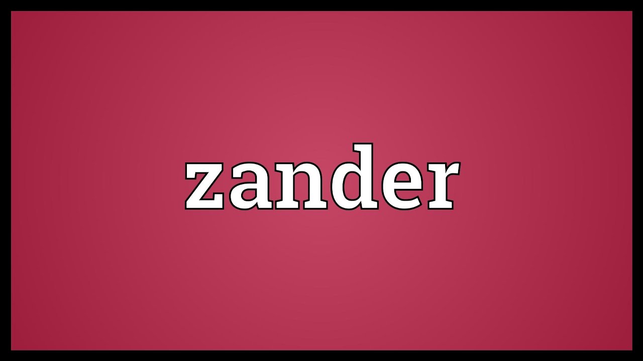 Zander Meaning YouTube zander-murray-becomes-first-player-in-senior-scottish-football-to-come