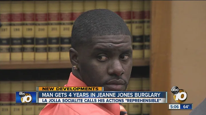 Man who broke into La Jolla home of author Jeanne ...