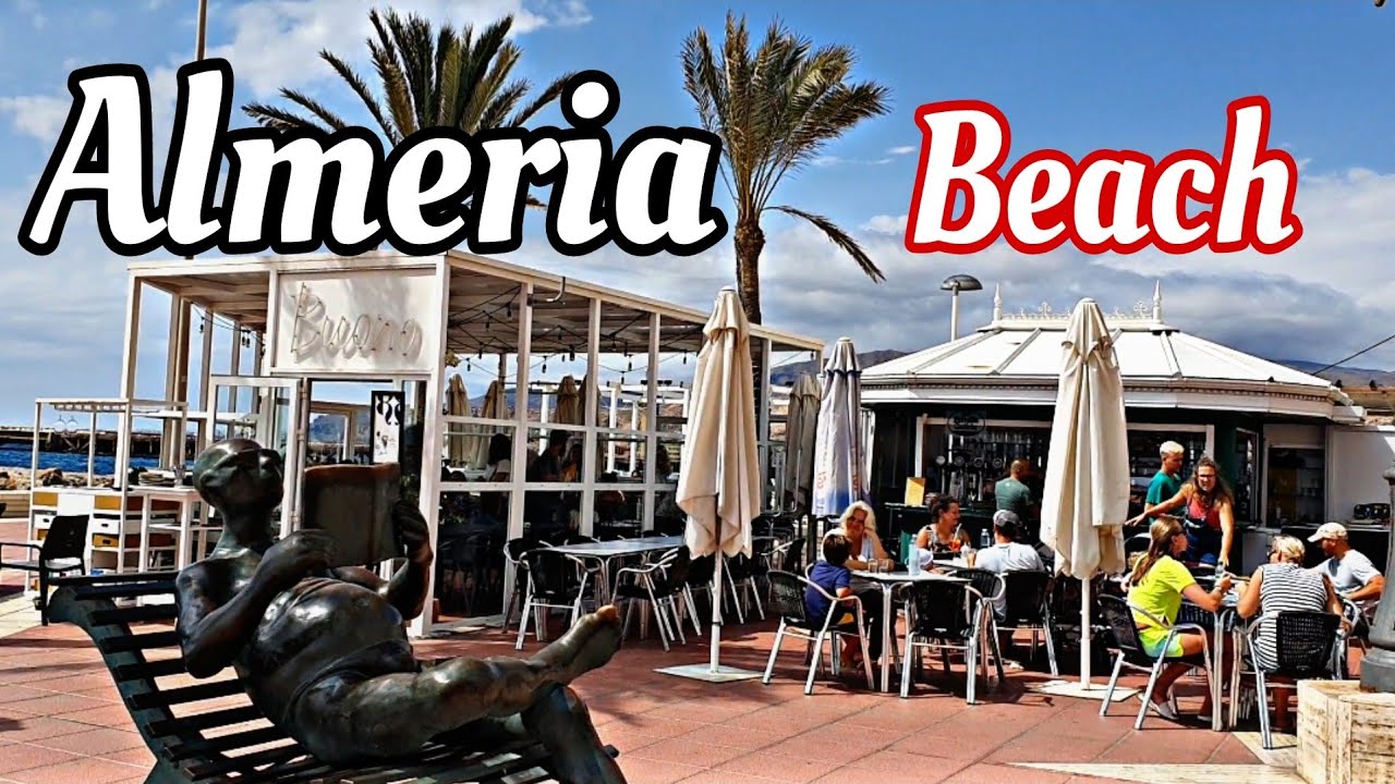 Almeria Spain 🇪🇸  Beautiful City and Beach | Walking Tour | Update September 2024