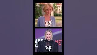 There's Something About Mary. Then and now! 1998-2025!. Cameron Diaz, Ben Stiller. #shorts #viral