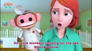 Five Little Monkeys- Jojo Kids Nursery Rhymes & Kids Songs