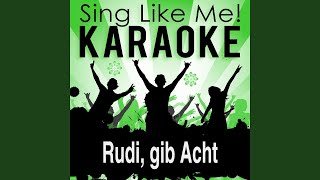 Video thumbnail of "La-Le-Lu - Rudi, gib Acht (Karaoke Version) (Originally Performed By Minisex)"