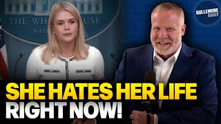 KAROLINE LEAVITT GIVES WORST ANSWER About Trump’s Bruises & Fat Ankles!!!