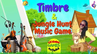 Lesson 15: What is timbre? Elements Of Music | Jungle Hunt (Sing and Play Game)