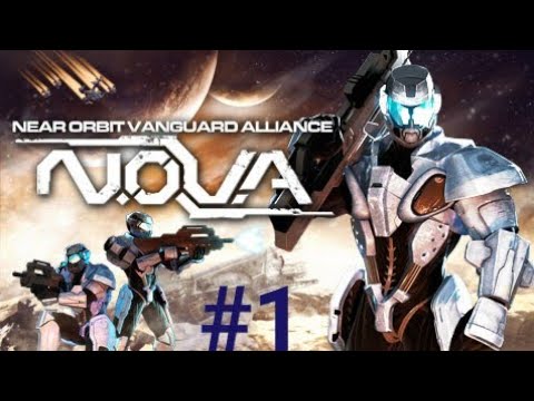 Прохождение: N.O.V.A. Near Orbit Vanguard Alliance #1. Начало ликвидации корабля Вольтеритов.