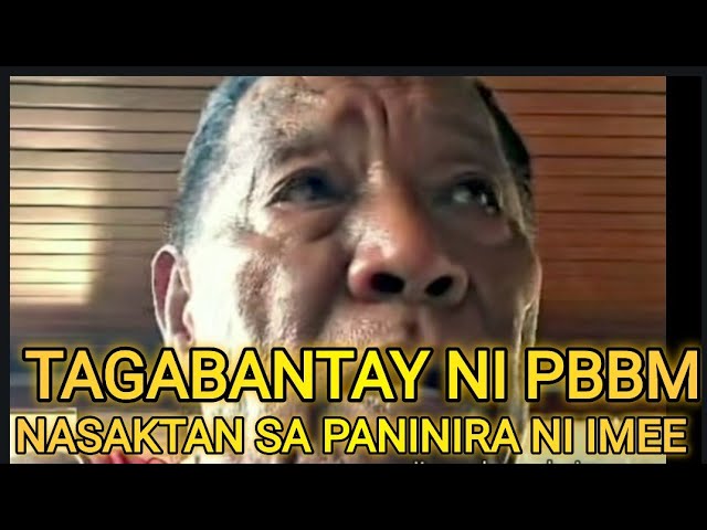 BODYGUARD NI PBBM SUMAMA ANG KAY SEN IMEE