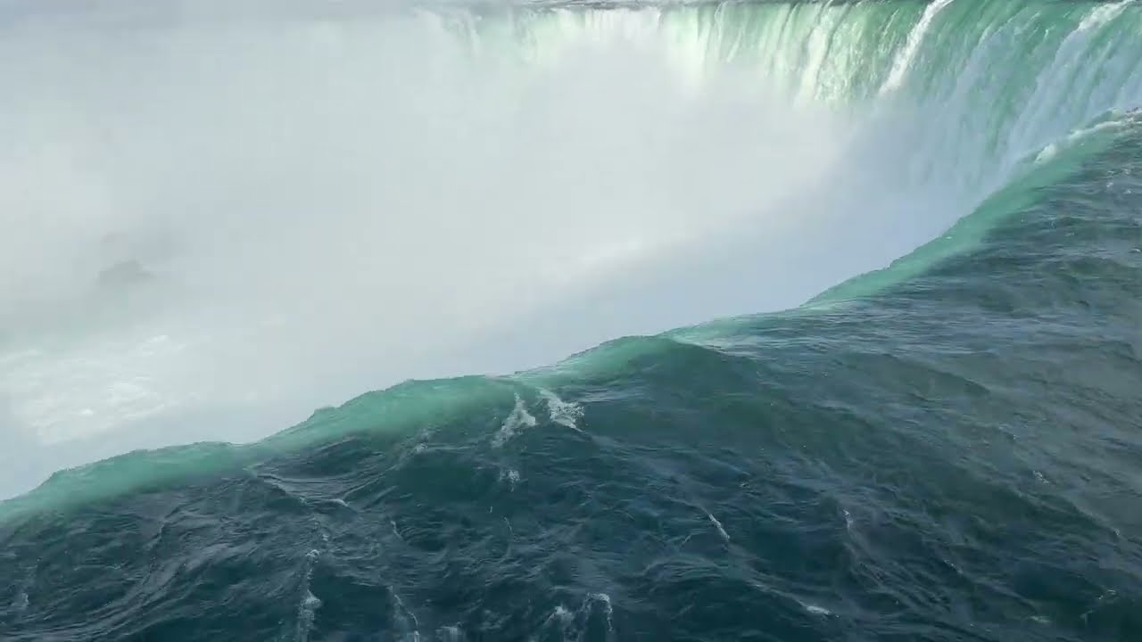 HorseShoe Falls CLOSE UP @ Niagara Falls, Canada.