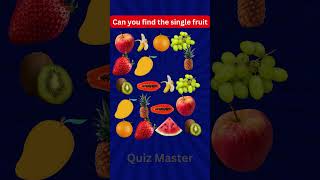 Can you find the single fruit screenshot 1