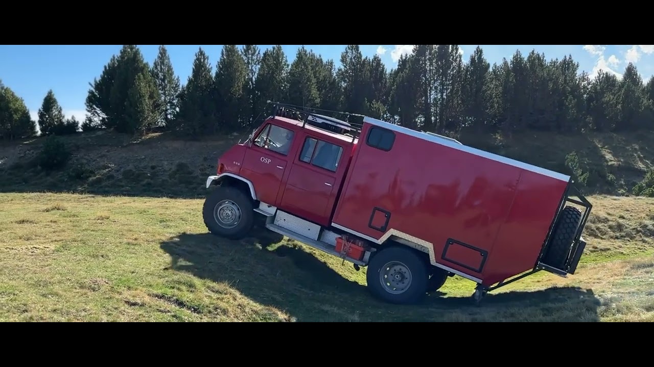 TET - Spain - Pyrenees 2022 + 4X4 Steyr 690 Firetruck
